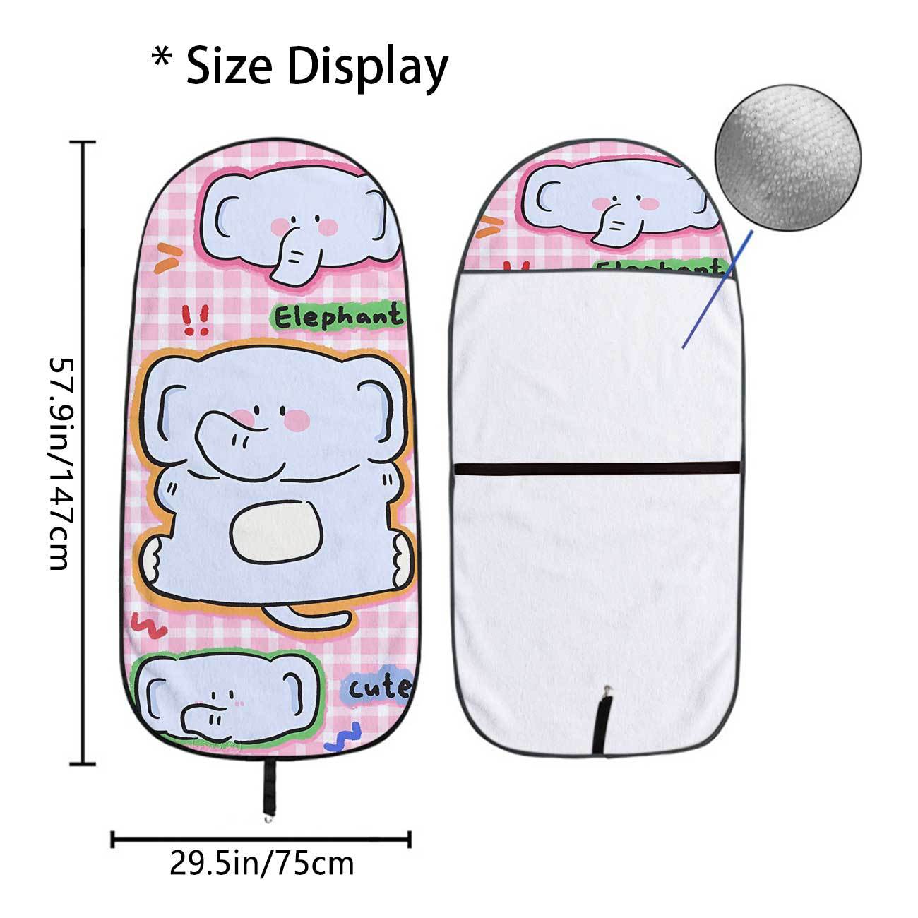 Car seat towel cover front seat protector suitable for gym and exercise, universal for all seasons, car use 44
