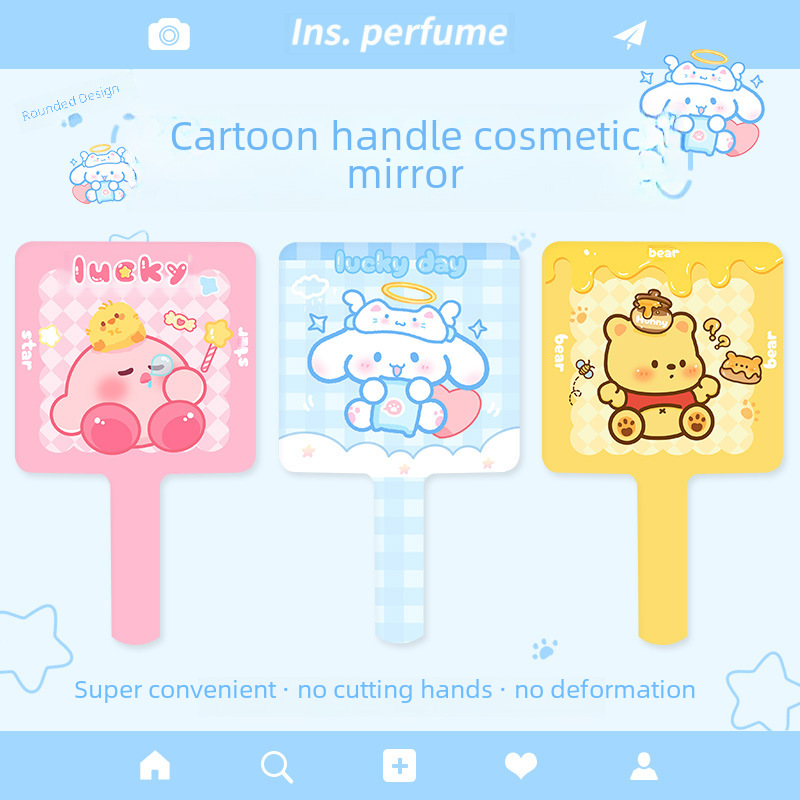 Cartoon handheld small handle for students