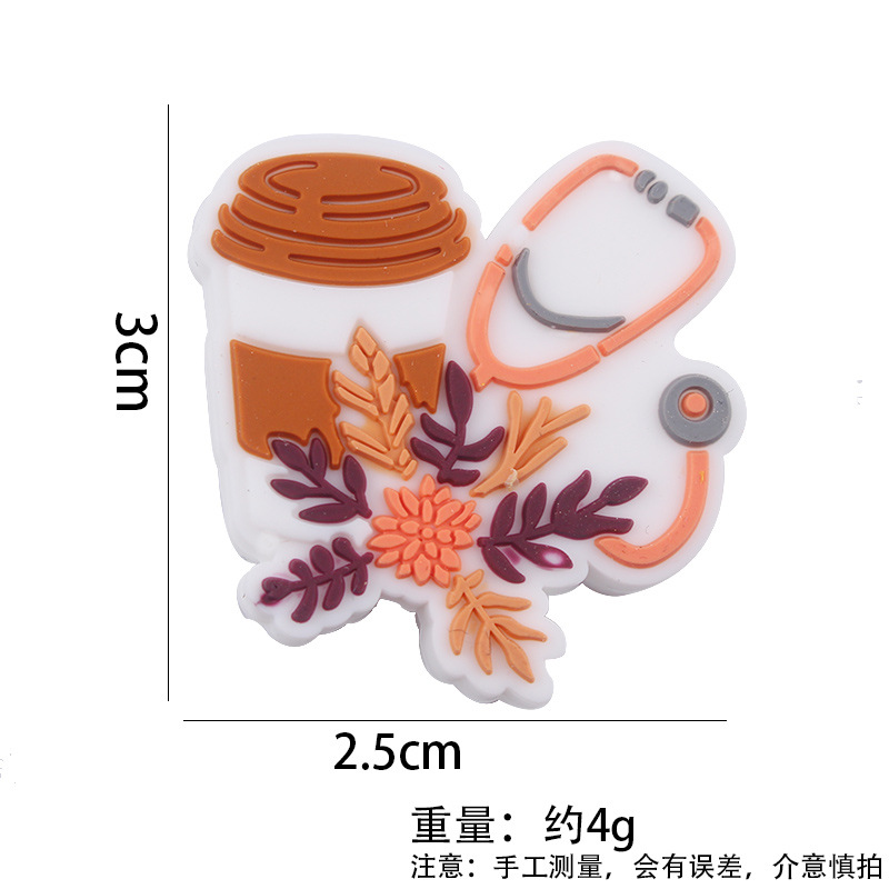 Productos creativos para bebés DIY de dibujos animados tazas de menú flores de silicona joyas de pezón cadena de dientes molares accesorios de pulsera de diente