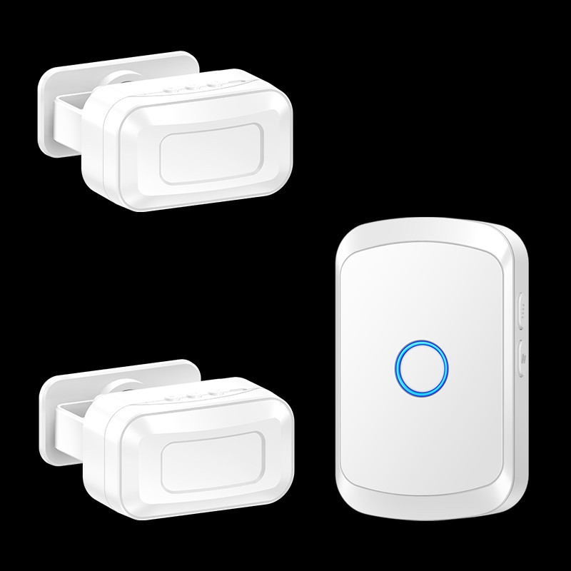 门口欢迎光临感应器分体式进门铃迎宾店铺超市进店语音提示报警器