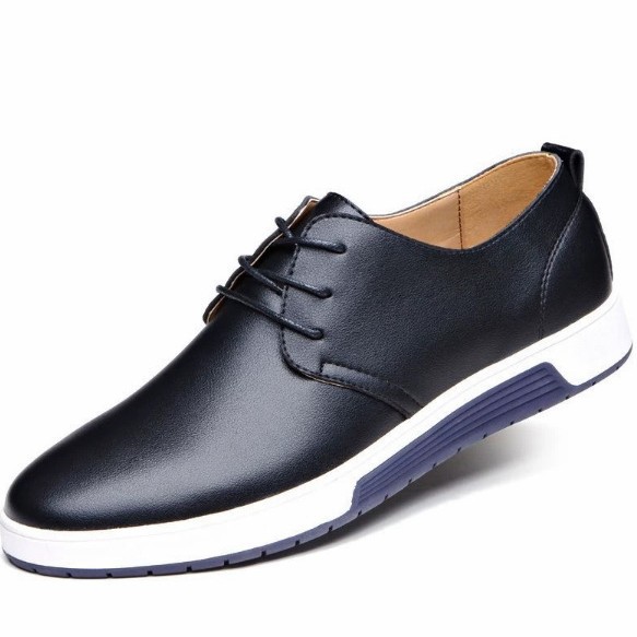 2390 Men's Sneakers Leather Shoes Pu Large Size Cross-Border Casual Hollow Sandals Skateboard Shoes Men's Shoes Ready Stock Fast Delivery