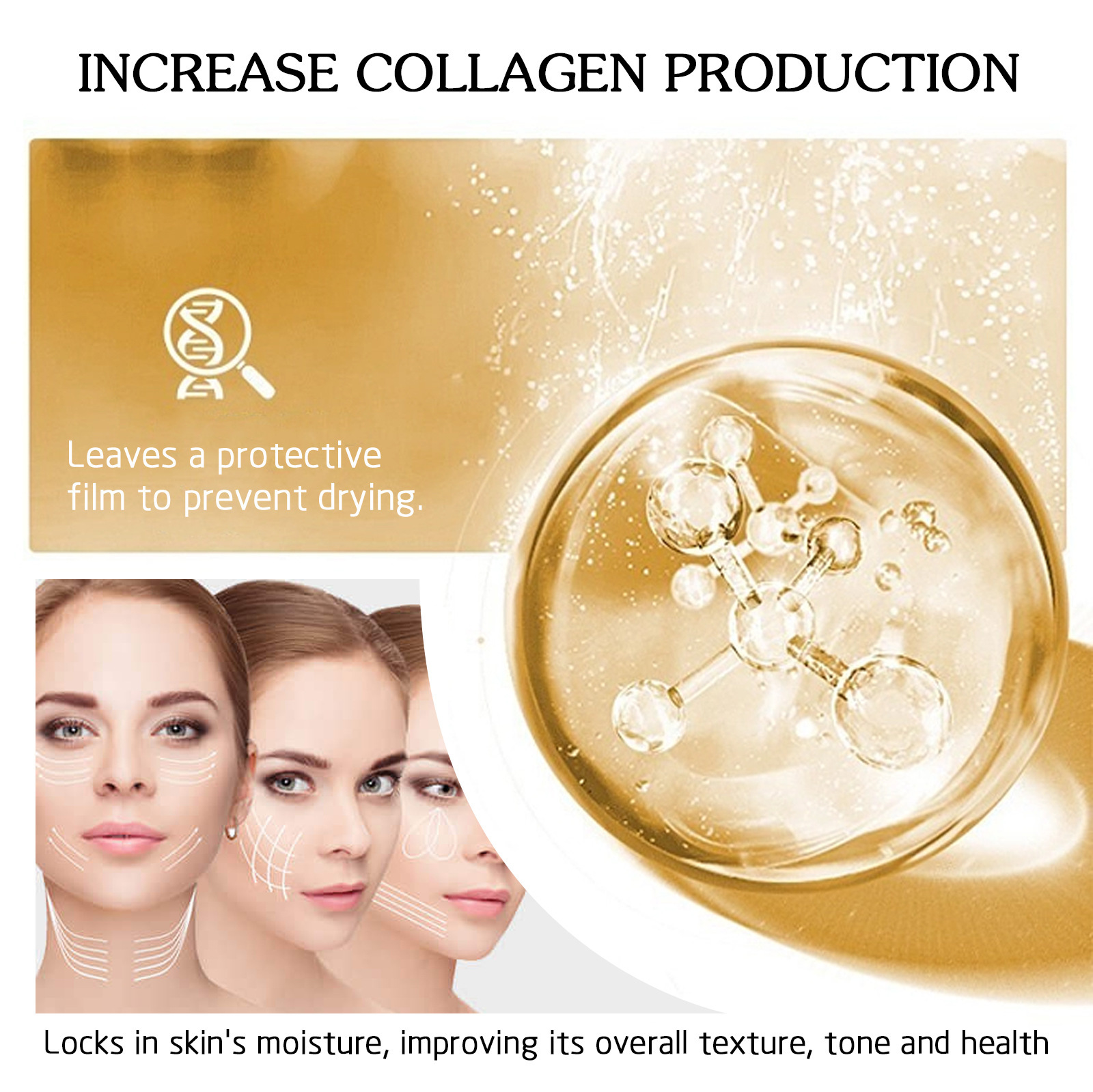 Jayswing rassoda la pelle, resiste alle rughe, schiarisce le linee sottili del viso, illumina il tono della pelle e idrata l'essenza_voghion.com