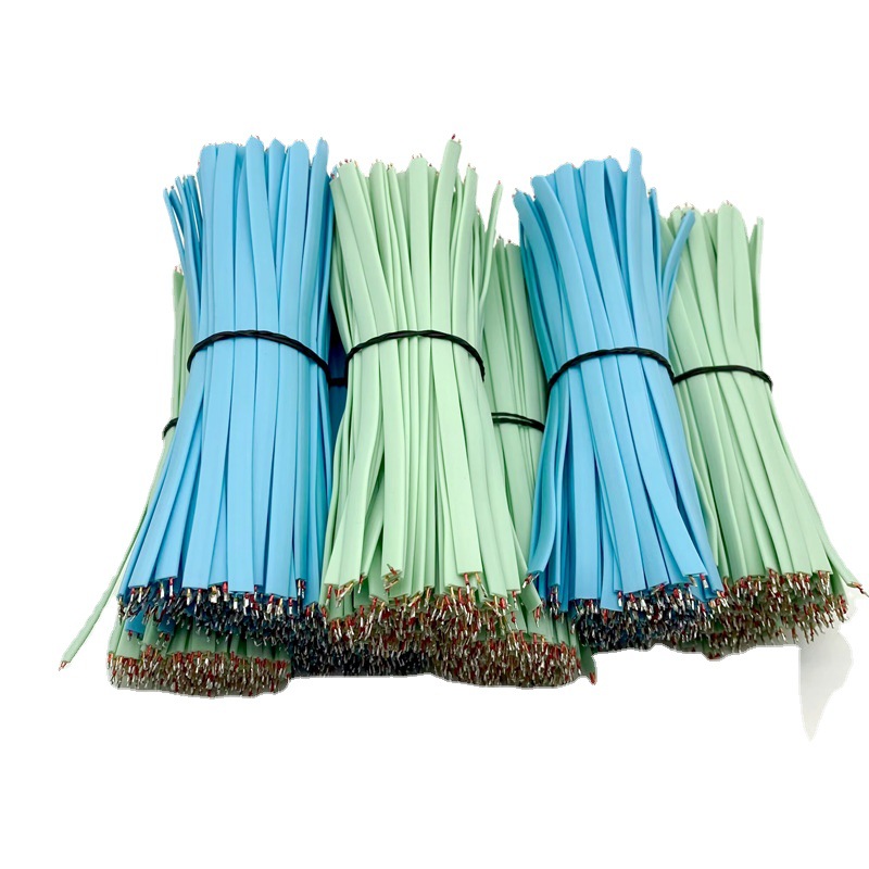 TPE扁漆包线线30/0.08彩色面条线耳机线充电线剥皮沾锡