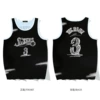 6069-2#[Black] Hand-painted Sixers Iverson 3 vest