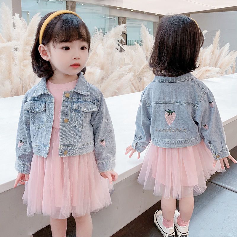 Baby Girl Spring Set Jeans Princess 2026 Baby Girl Jeans Jeans Je