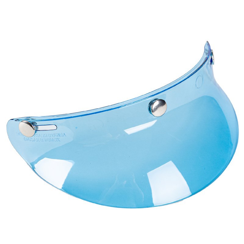 Moto casco visera casco retro lengua casco universal accesorios colorido borde adecuado para casco Retro