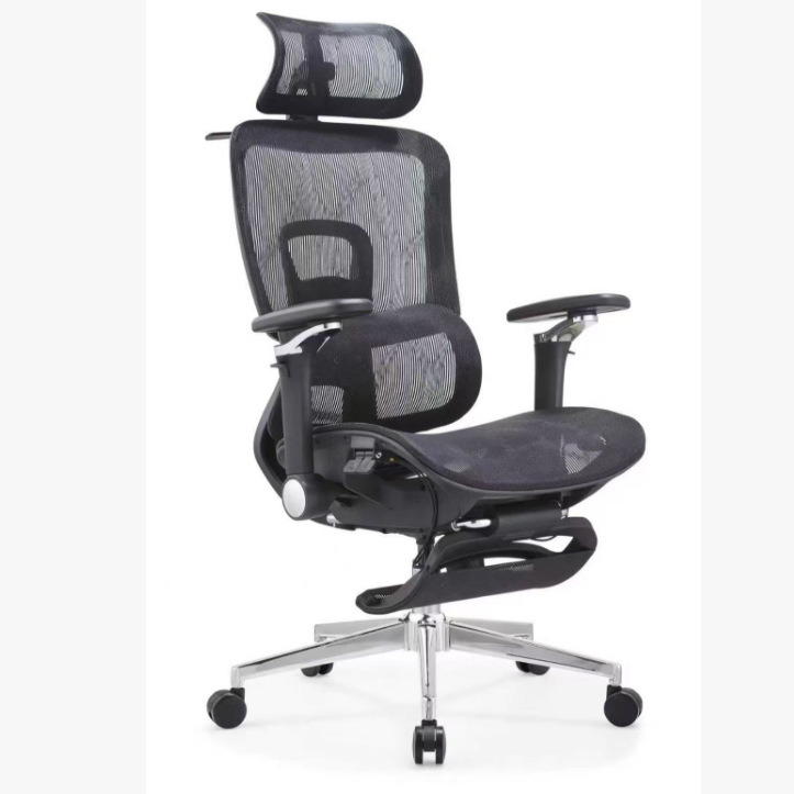 silla de oficina silla ergonómica silla reclinada silla de respaldo silla de deportes eléctricos huecos silla de computadora con pedal silla de almuerzo image 12