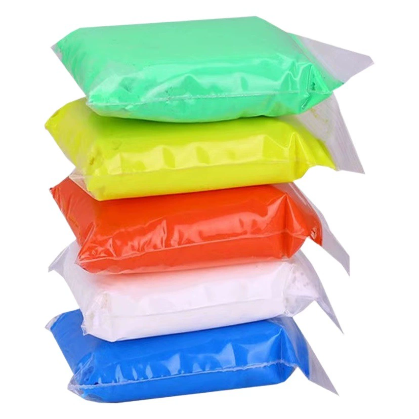 Ультра легкая глина 500 г Большая упаковка Резиновый Цвет Грязь детская рука игрушки DIY космическая грязь глина 500 г костюм