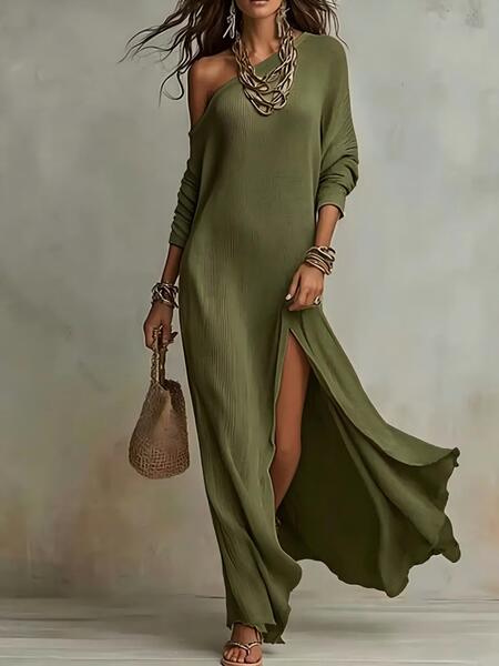 quality summer elegant knitted long-sleeve