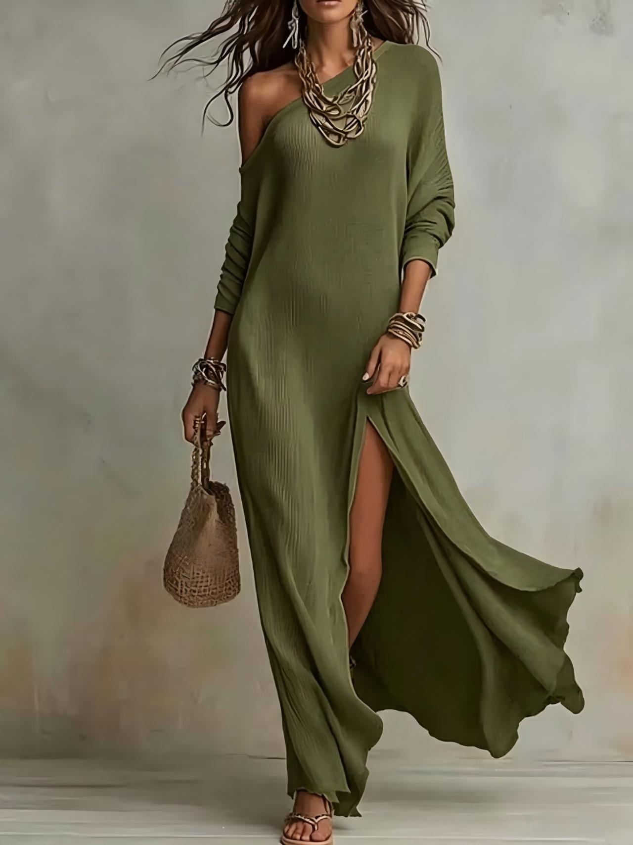 quality summer elegant knitted long-sleeve