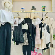 25春夏广州一线原创品牌安所欧美复古知性轻奢风格精致大气女装