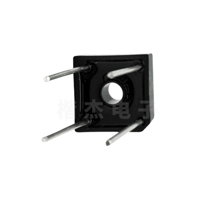 Однофазный выпрямительный мост KBPC1010 BR1010 полный 10A 1000V пластиковая герметизация круглые выводы квадратный мост