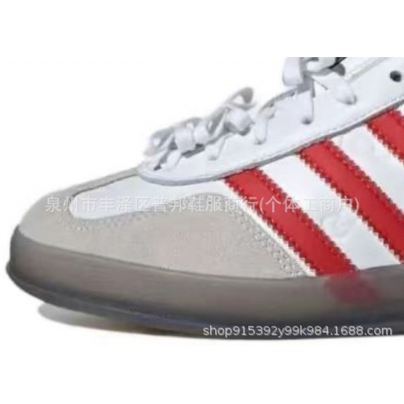 Zapatos de entrenamiento Samba Putian puro original versión alta universitaria campus rojo aumento de altura gruesa osos de fresa zapatos de mujer blanco y negro
