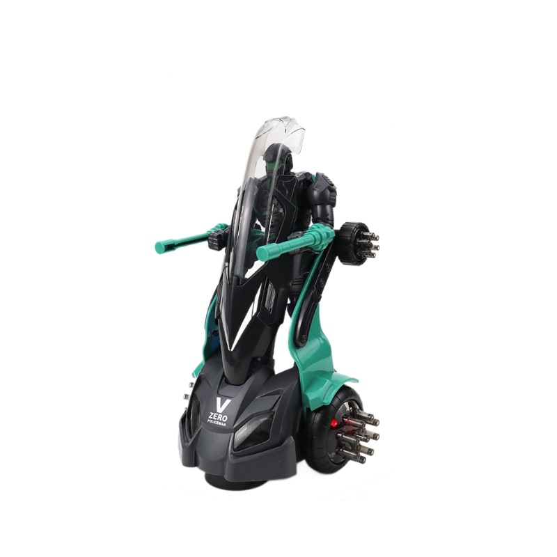 Tiktok mismo modelo de robot de coche de juguete eléctrico modelo de coche ligero Música truco universal al por mayor transfronteriza