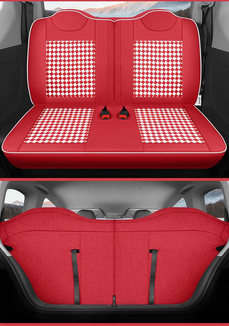 2020-23 Wuling Hongguang Mini Seat Cover Set, Full Coverage, Special for Two-Door Version, Mini Four-Season Car Seat Cushion Cover