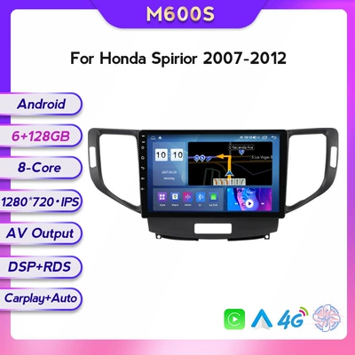 DVD Navigation – 09-13 Honda sipelarui Accord8 - m600s-6128-eight-nuclear-netcom