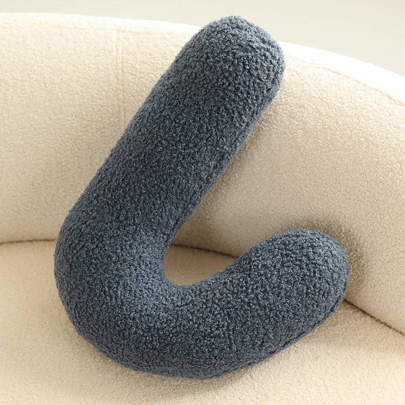 Nuevo estilo simple almohada de peluche floral almohada de peluche nudo donut almohada de cama almohada de cojín grande almohada al por mayor