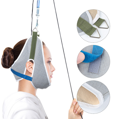 Cross-border supply hanging cervical spine stretching frame household portable neck protection neck puller health protective gear factory