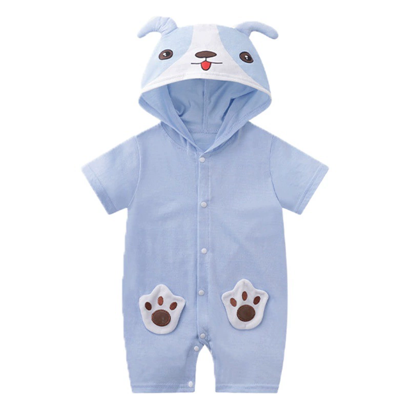 Новорожденных животных ползунки детские весна-осень хлопок комбинезон Детская Осень теплая одежда пижамы Ползунки