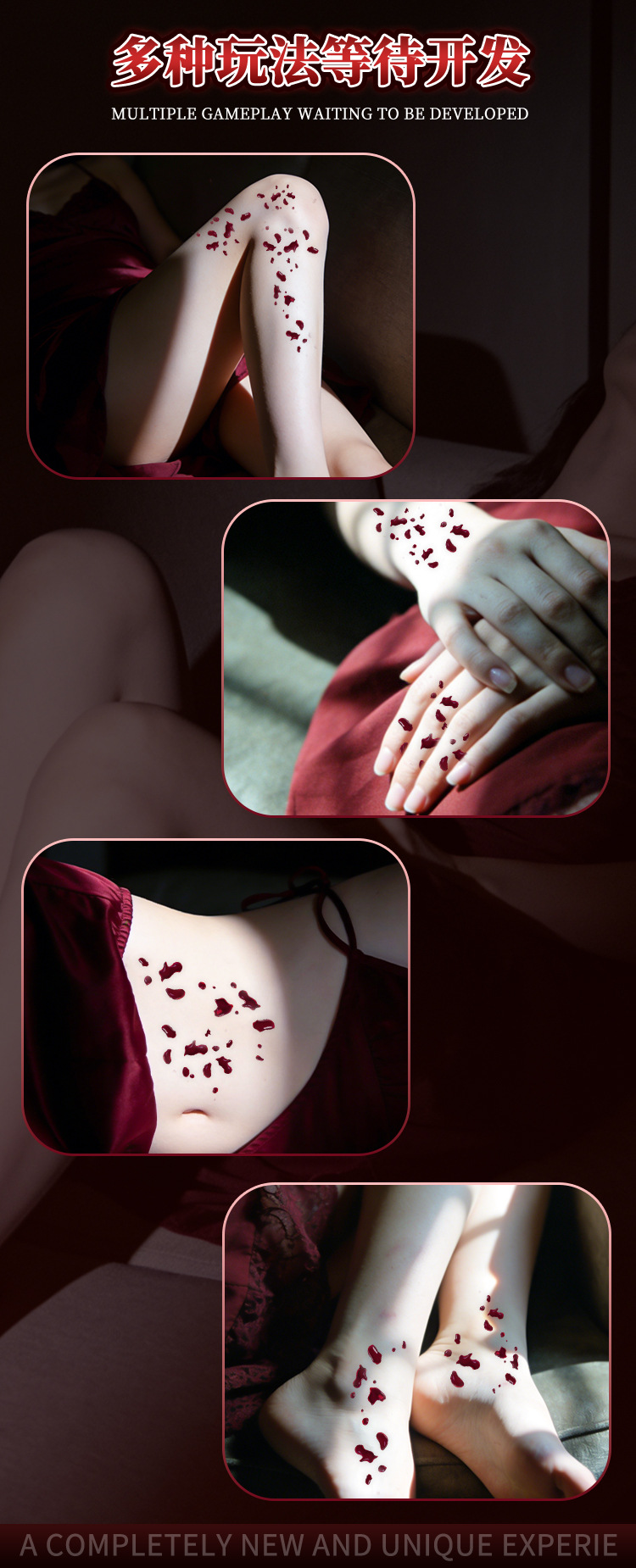 Low-Temperature Massage Candles for Adults, Soy Wax Blend, Portable, Multiple Colors — detail image 11