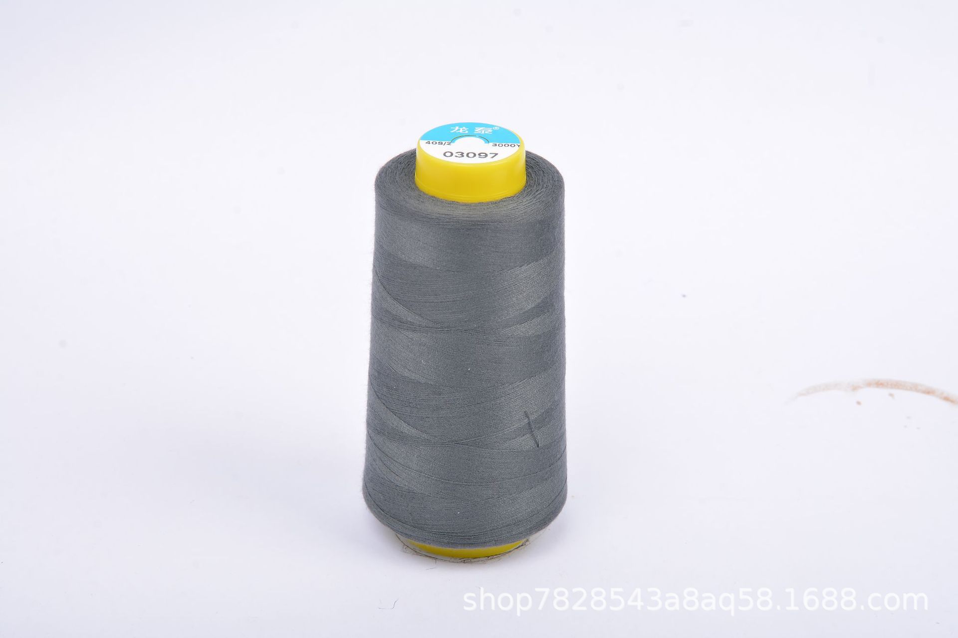 402 Liu Qing 3000 yardas línea de costura gris línea especial de fábrica de ropa línea de máquina de coser de alta velocidad