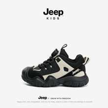 jeep儿童运动鞋男童秋款2024四季款轻便软底女童冬季童鞋