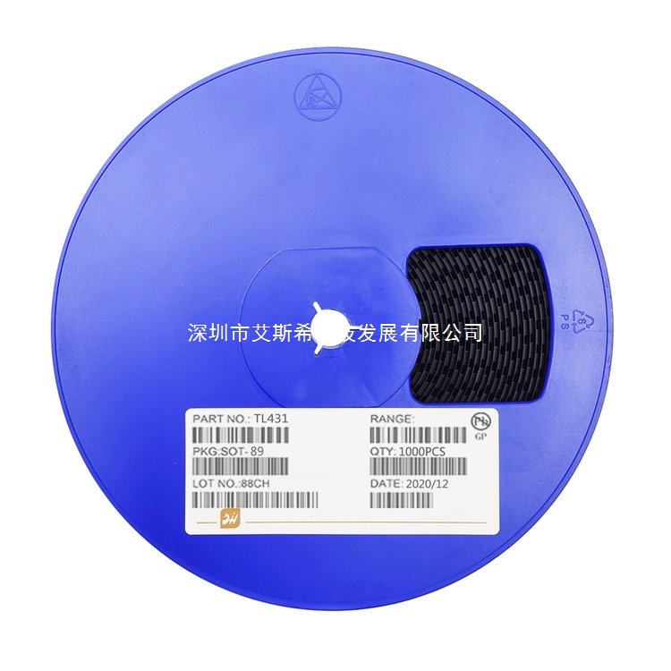 贴片三极管TL431 丝印431 SOT-89 全新现货 厂家直销 质量保证