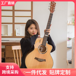 Single board guitar guitar41 inch light acoustic guitar manufacturers face single wholesale D25N