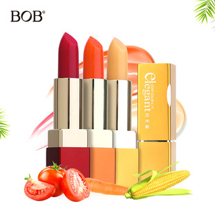 Bob Carotene Color-Changing Lip Balm Women's Genuine Lipstick Moisturizing and Moisturizing Thousands of Colors Not Easy to Fade Lipstick