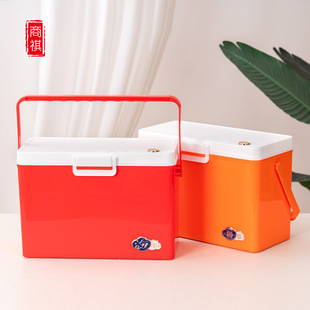 Instant Orange Red Sea Cucumber Packaging Box Empty Box 2 Jin Refrigerated Fresh Seafood Fresh Food Gift Box
