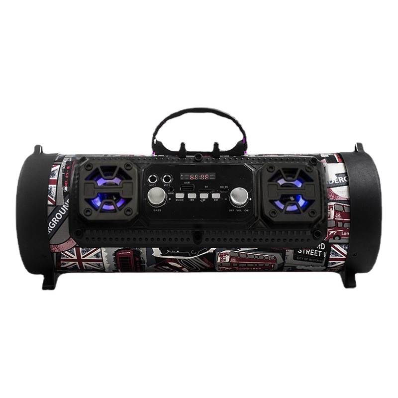 M17 altavoz Bluetooth portátil al aire libre barril tambor de guerra inalámbrico transfronterizo dedicado subwoofer de audio de comercio electrónico