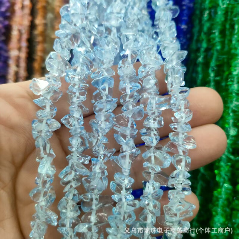 天然水晶瑪瑙砂利原石 diy ジュエリーアクセサリーブレスレットビーズクリスタル消磁石砂利卸売|undefined
