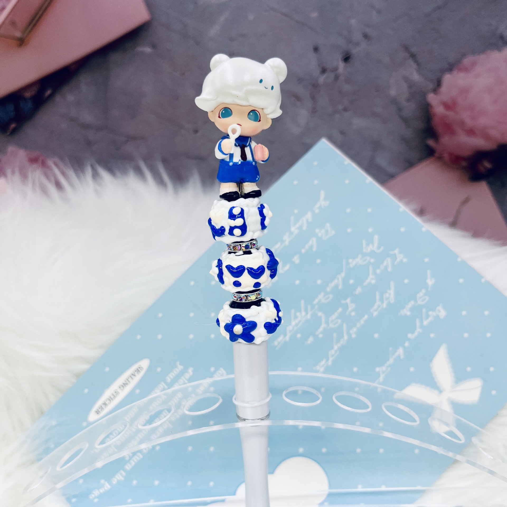 Cambio de bolígrafo lindo bolígrafo creativo a mano regalo de bolígrafo creativo dibujado a mano