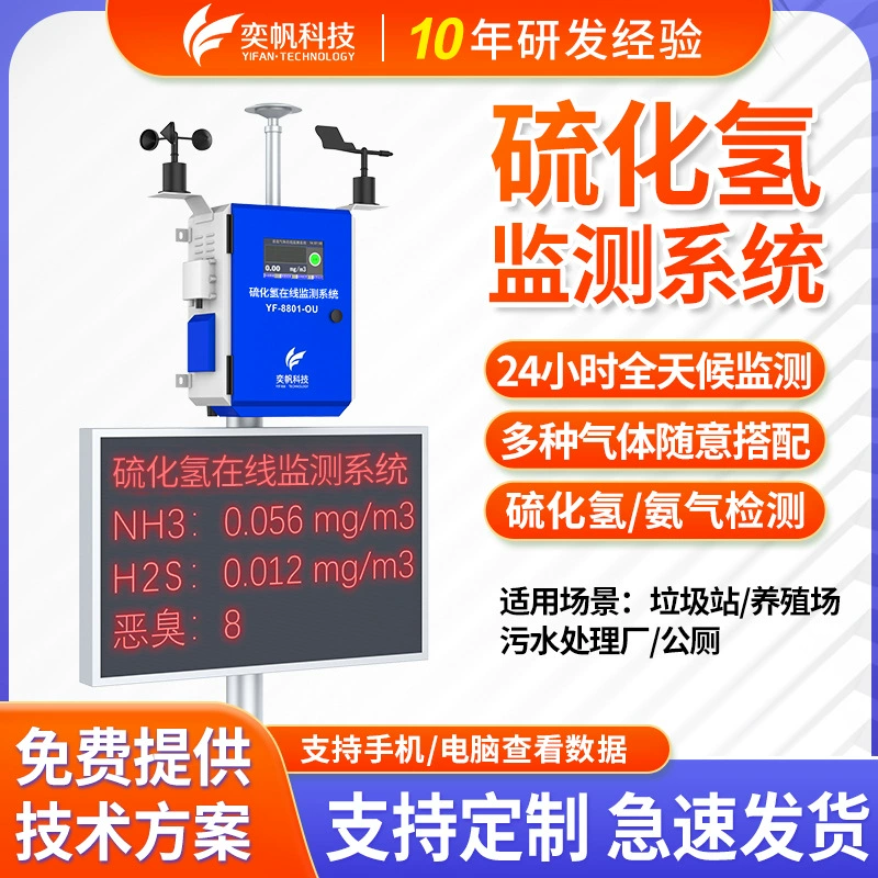 Инспектор сероводорода Yifan очистного сооружения H2S