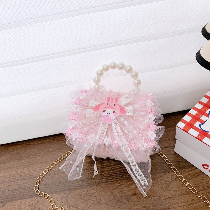 Niños pequeños bolsos de hombro perlas bolsos de chicas nuevas bolsas de cambio de chicas bolsos de mano transfronterizos