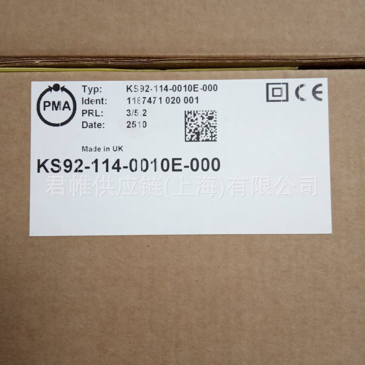 价格需核实  PMA  温控器    KS92-112-0010E-000