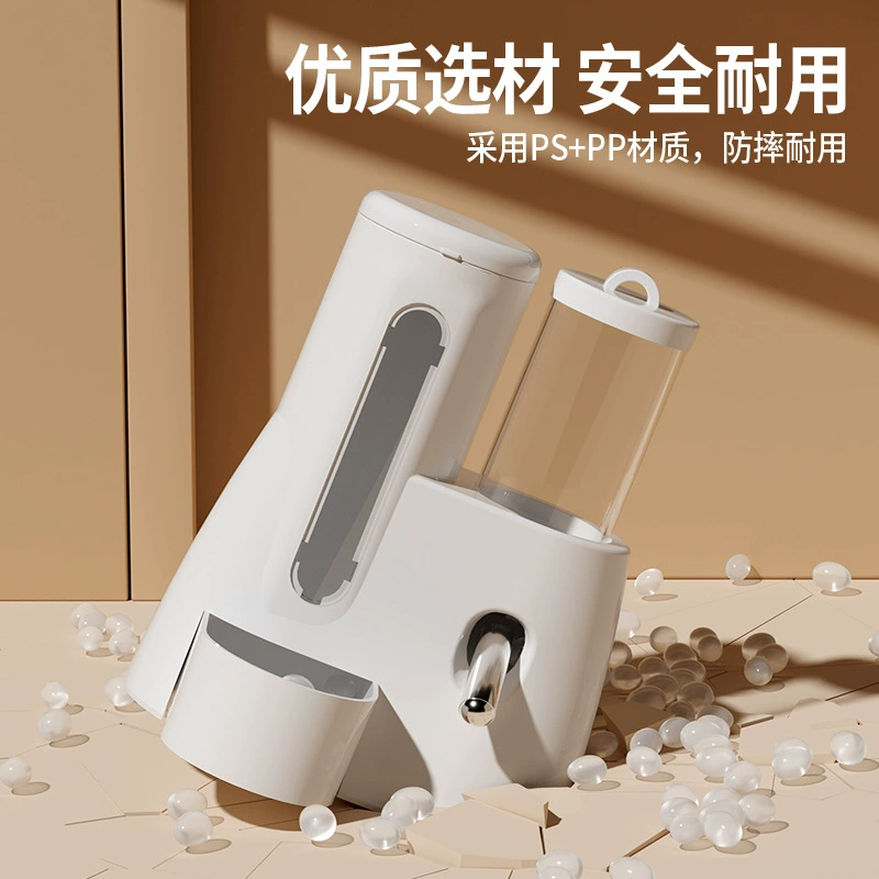 Automatic Hamster Feeder & Waterer (Hamster), 80/125 ml Two‑in‑One Bowl Bottle