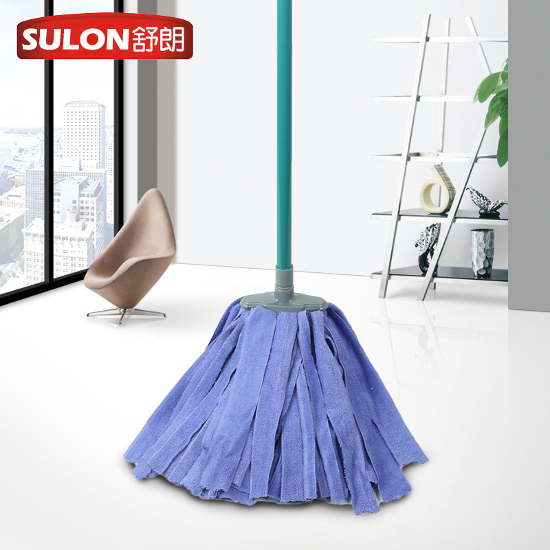 Mop wholesale household round head mop ultra-fine fiber mop easy cleaning mop floor special mop