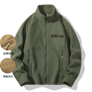 Group buying outdoor polar fleece jacket men's mountaineering jacket liner fleece jacket thickened warm polar fleece jacket women
