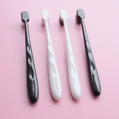 Soft bristles, gentle postpartum toothbrush, wave-shaped, Japan and Korea, 10,000 bristles, creative travel, couple's adult, multi-bristle toothbrush