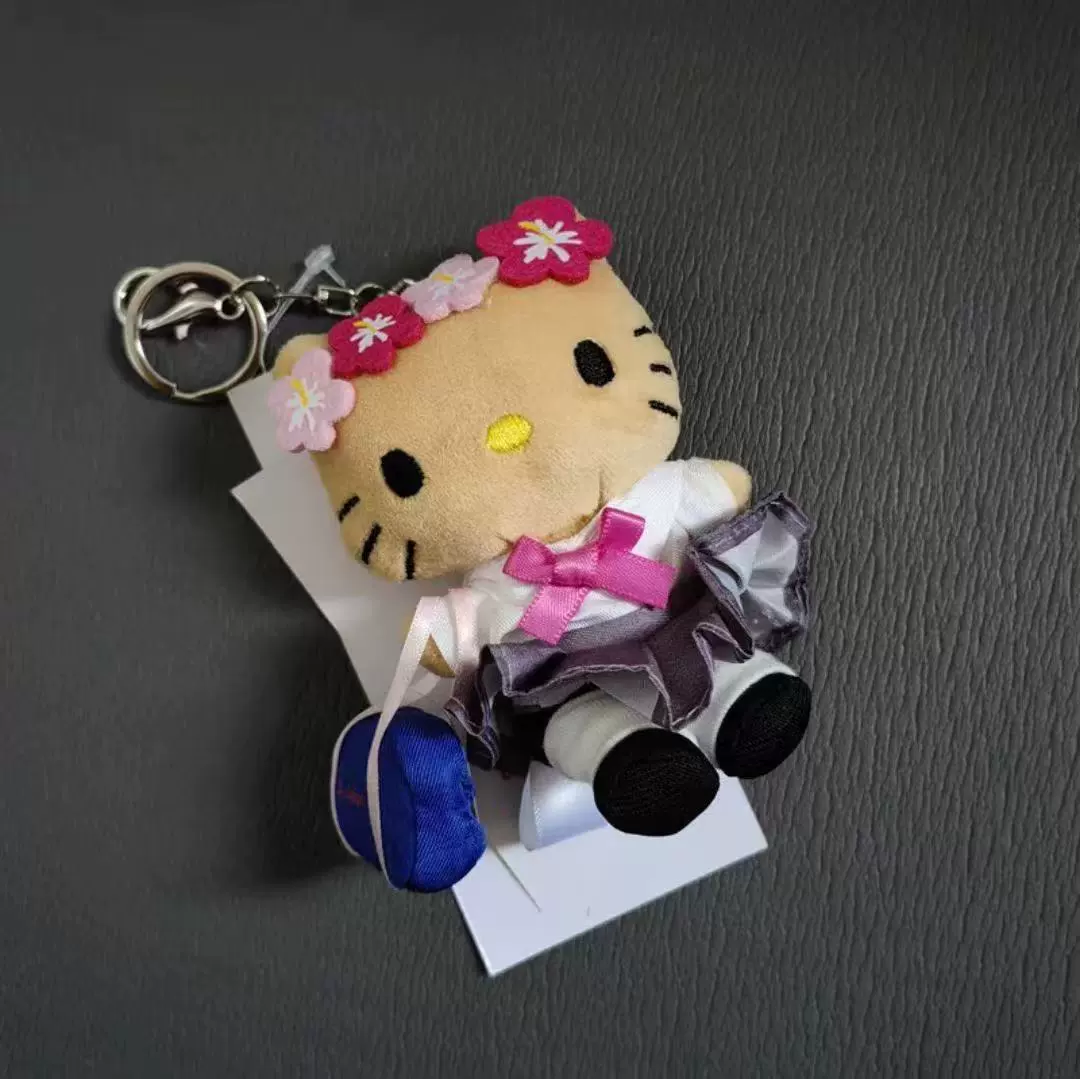Плюшевый брелок (Sanrio) Hello Kitty, плюшевая кукла-талисман, размеры 10–16 см