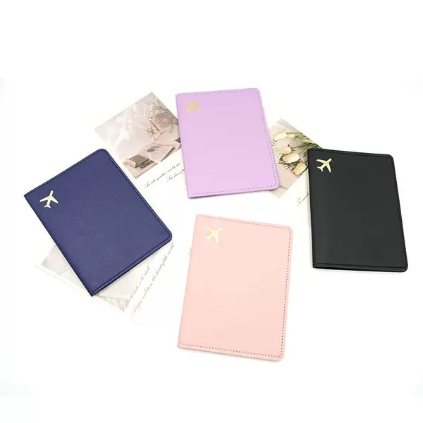 Manufacturer Wholesale Passport Cover Leather Passport Bag Passport Holder Document Bill Holder Storage Book Passbook Passbook Card Holder Card