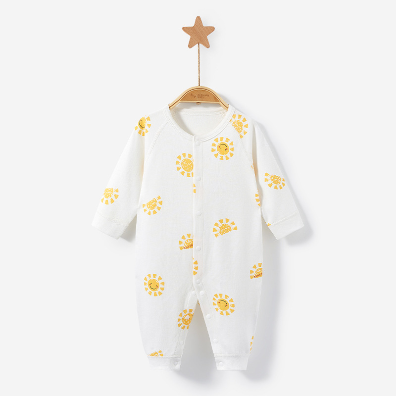 Mono para bebé para primavera, otoño e invierno, ropa de dormir de algodón para recién nacido, ropa cálida unisex para otoño, pelele, traje para gatear, ropa de bebé.