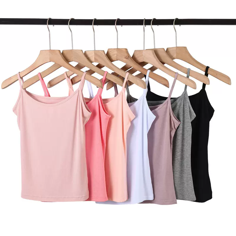 莫代尔吊带背心女士内搭外穿细带上衣夏季薄款打底吊带款内衣批发