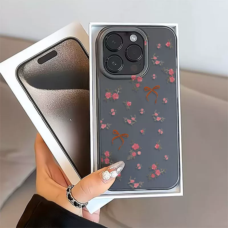 Чехол для телефона (Apple) совместим с 14 Pro Max — матовый фростед‑прозрачный, большой вырез для камеры