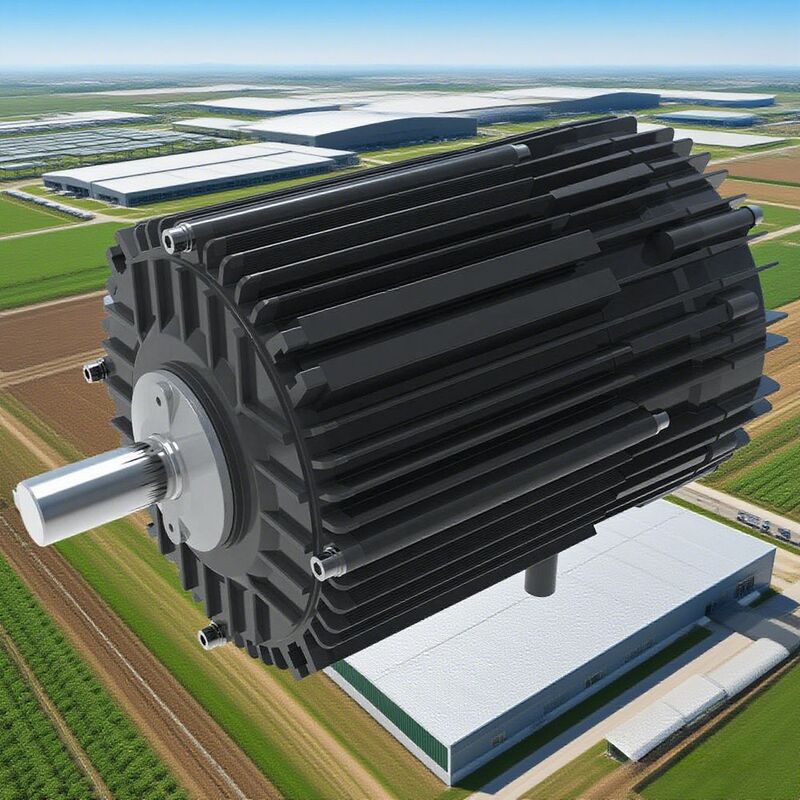 Three-Phase Permanent Magnet Synchronous Motor, Livestock Fan Motor, 380V Motor, Ec Fan Motor, Livestock Fan Motor