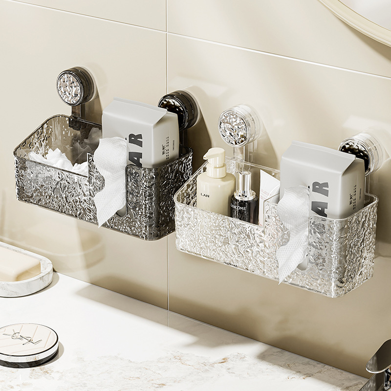 Suction Cup Toilet Rack Wall-mounted Toilet Bathroom Washstand Cosmetic Wet Tissue Washcloth Storage Box Suction Cup Toilet Rack Wall-mounted Toilet Bathroom Washstand Cosmetic Wet Tissue Washcloth Storage Box