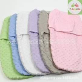 婴童抱毯毛毯;抱被抱毯;睡袋、防踢被