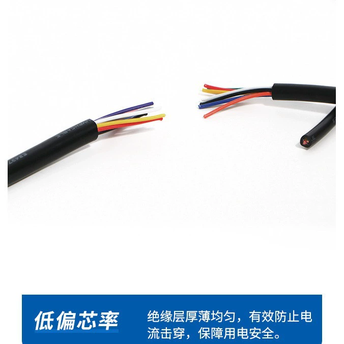 Позитивный стандарт UL2464 многожильный защитный провод 28AWG медный оловянный медь сигнал контроль 2 пары ~ 30 пар