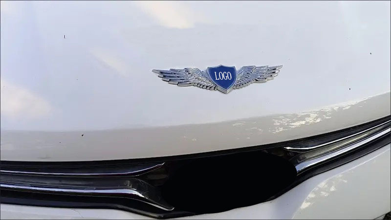 Suitable for Isuzu Car Logo Metal Sticker Customized Audi Car Logo Sticker